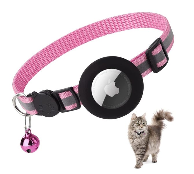 Apple AirTag Pet Collar Cat Dog Protective Cover Locator Carousel 1