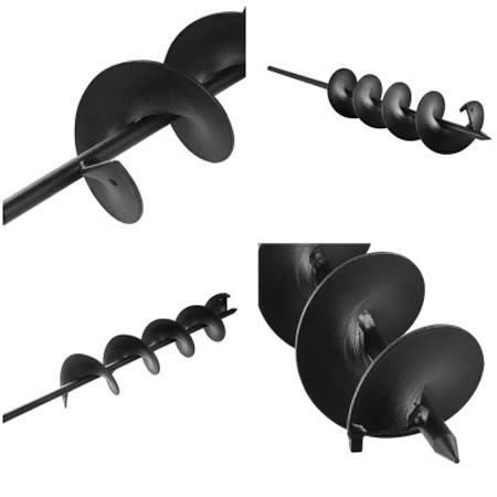 Garden Auger Drill Bit Small Earth Planter Carousel 7