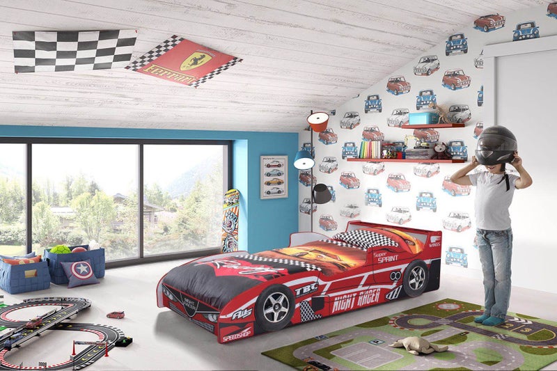 Windmill Kids Furniture - Night Racer Car Bed Carousel 2