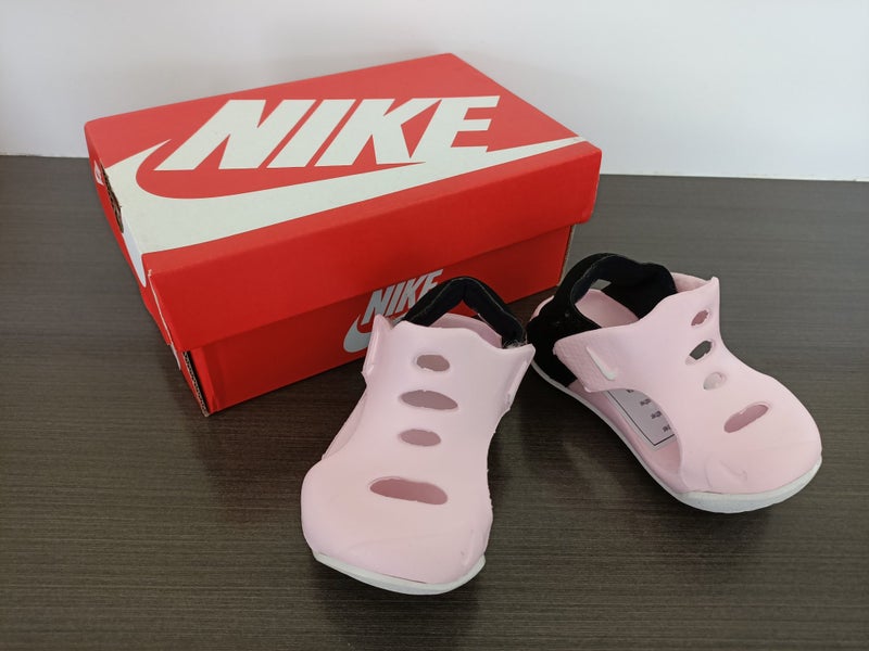 New Nike Sunray Protect 3 Sandals pale pink suit 9 12 mths US4