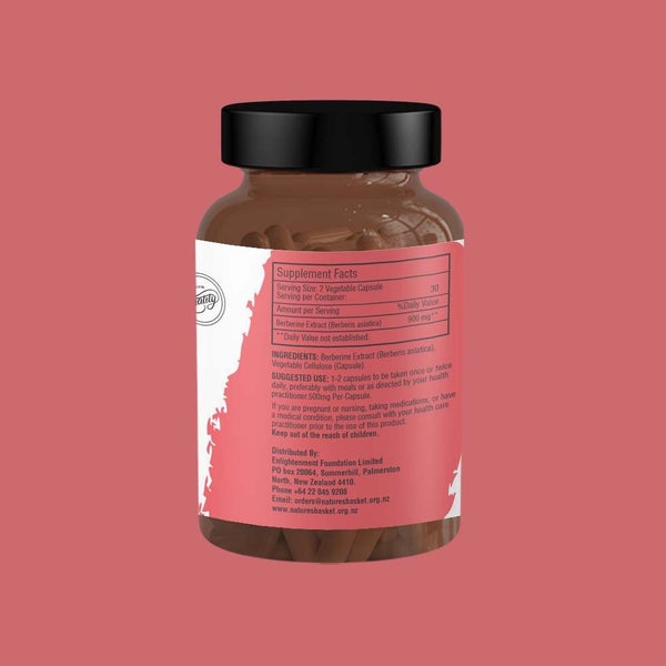 Nature's Basket NZ Berberine Capsules - Support Wellness Carousel 2