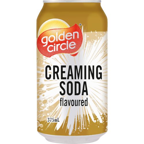 Golden Circle Creaming Soda Falvoured Soft Drink 375ml x 24 units Carousel 1