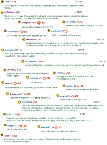 ** Card Sleeves for All Your Games ** Carousel 2