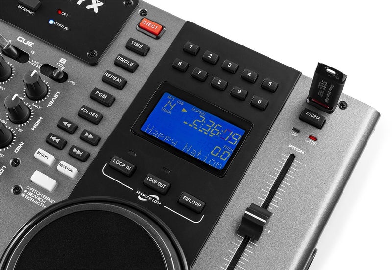 CDJ450 Twin CD/MP3/USB player/mixer with BT Carousel 10