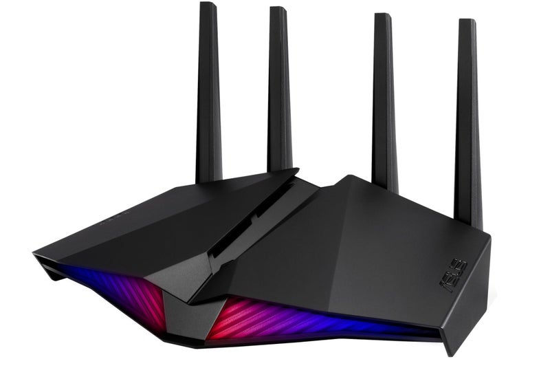 ASUS RT-AX82U WiFi 6 Router Dual-Band AX5400, ASUS AURA RGB Carousel 2