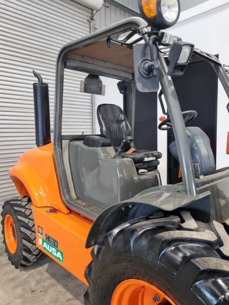 AUSA C350Hx4 3.5 Ton Rough Terrain Forklift Carousel 9
