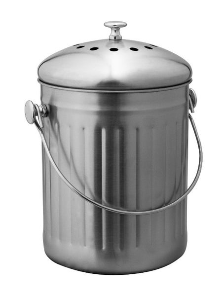 Avanti Compost Bin 5 Litre-Stainless Carousel 1