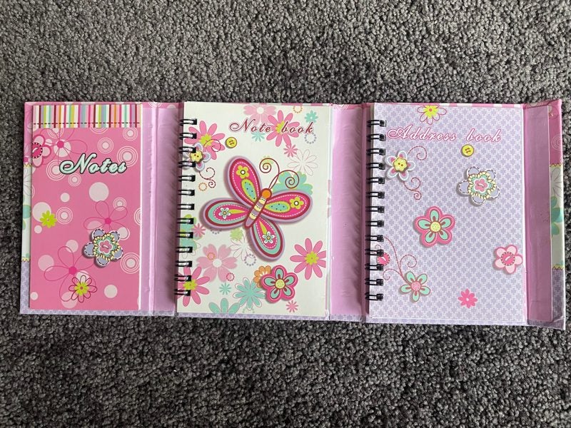 Pink Butterfly Mini Organiser Carousel 1