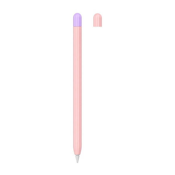 Case for Apple Pencil Grip Silicone Holder for Apple Pencil 1st Generation-Pink Carousel 1