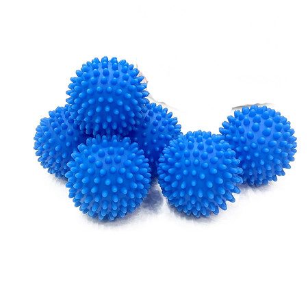 6.5CM Plastic Dryer Balls Laundry Reusable of Blue Colors (Pack of 6 ) Carousel 5
