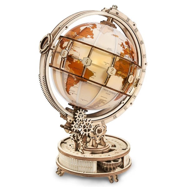 Rokr Luminous Globe Led Light 180pcs Model Building Block Kits Toy Gift for C... Carousel 1
