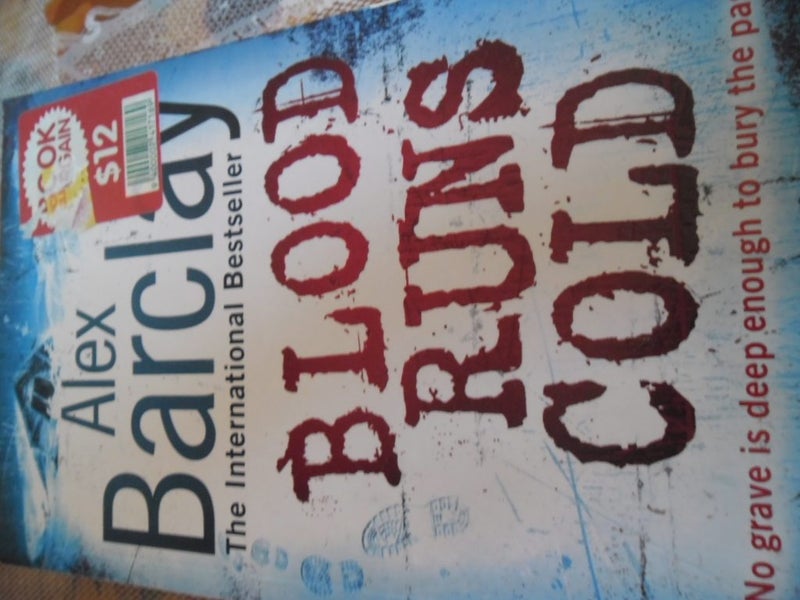 Book - Blood Runs Cold by Alex Barclay Carousel 1