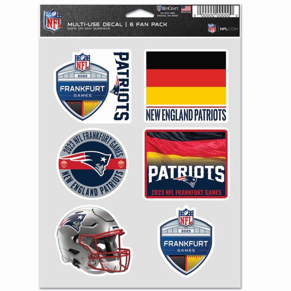 NFL FRANKFURT Decal Sticker Set 18x13cm New Carousel 1