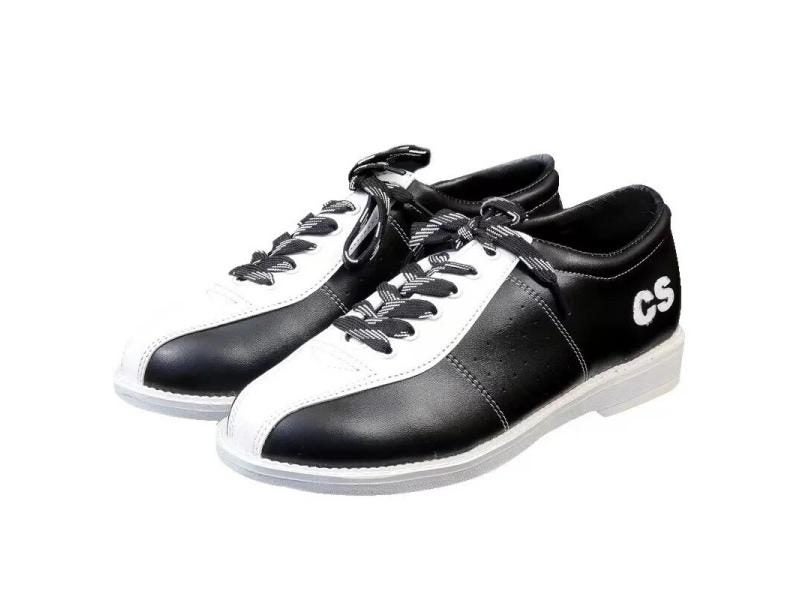 Unisex Bowling Shoes Men Professional Black Grey Color Anti Slip PU Leather Carousel 1