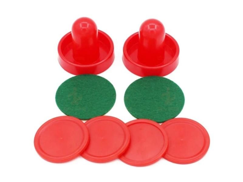 8pcs/set Plastic Air Standard Plastic Air Hockey Pushers Pucks Replacement For Carousel 1