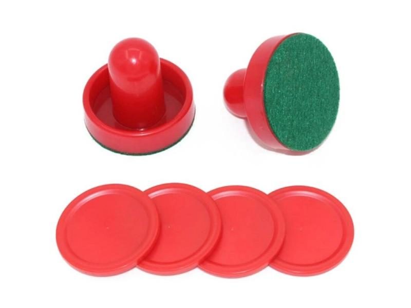 8pcs/set Plastic Air Standard Plastic Air Hockey Pushers Pucks Replacement For Carousel 2