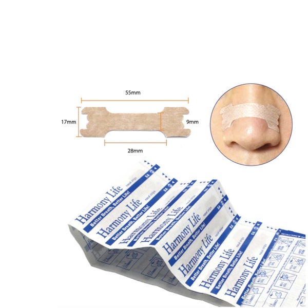 50x Anti Snore Aid Snoring Nasal Strips - Nose Sleeping and Breathing Device Carousel 2