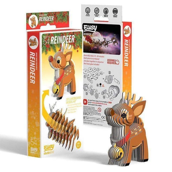 Eugy Reindeer Card Kitset Carousel 2