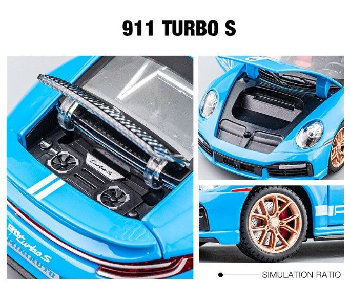Die Cast Car, Porsche Model, 1:32. Carousel 7