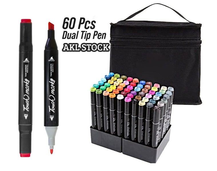 Brand New Oil-Based Paint Set 60 Color Markers Carousel 1