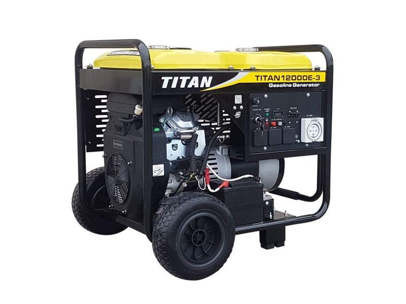 3 Phase Generator - TITAN 12000E-3 13.2kva V-Twin Carousel 1