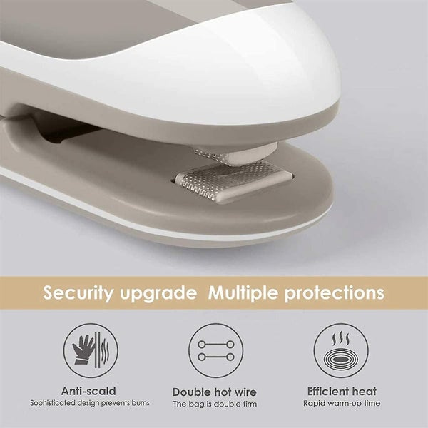 Mini Bag Sealer Portable Sealing Machine Handheld Kitchen Heat Sealer Bag Hea Carousel 3