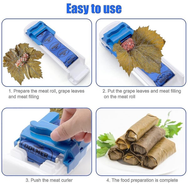 Vegetable Meat Roller Quick Rolling Tools Sushi Making Stuffed Grape Leaves Carousel 2