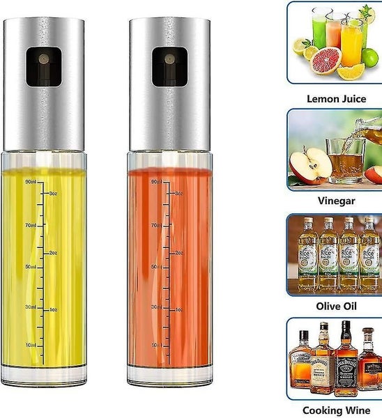 Pack Of 2 Oil Sprayer Oil Syringe Oil Sprayer Oil Sprayer Bottle With Free Tube Carousel 1
