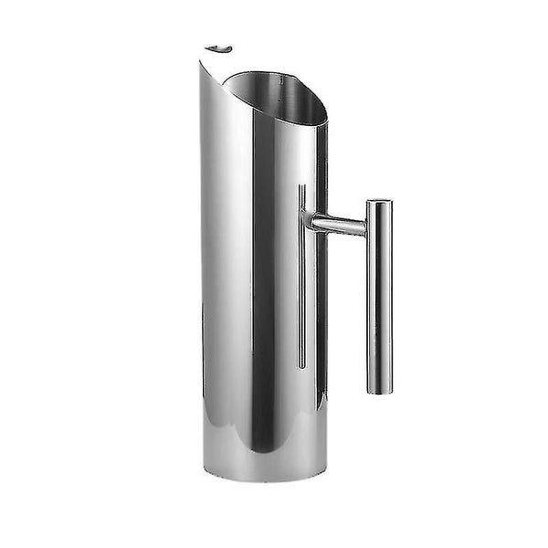 Stainless Steel Water Jug With Ice Guard 1.5l Carafe For Iced Tea Milk Juic Carousel 1