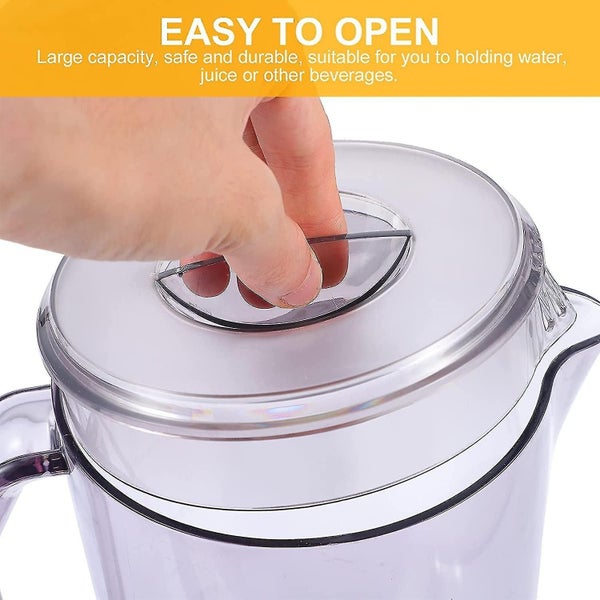 Water Resistant Plastic Jug The Heat Carafe Of Iced Tea Hot Wat Carousel 1