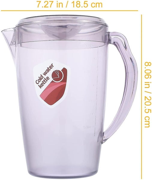 Water Resistant Plastic Jug The Heat Carafe Of Iced Tea Hot Wat Carousel 3