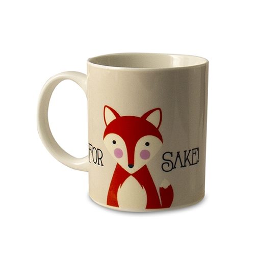 For Fox Sake Mug 12oz Carousel 1