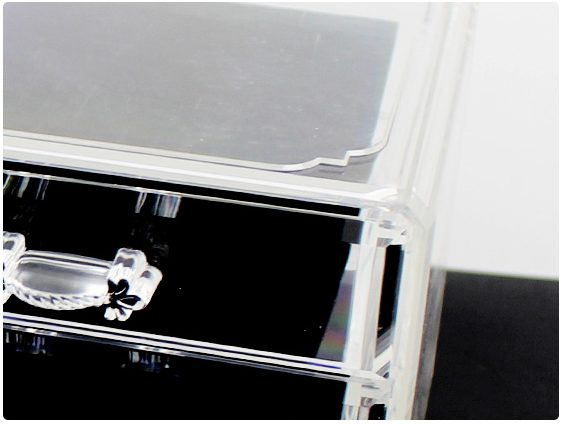Acrylic Makeup Drawer Case Storage Carousel 6
