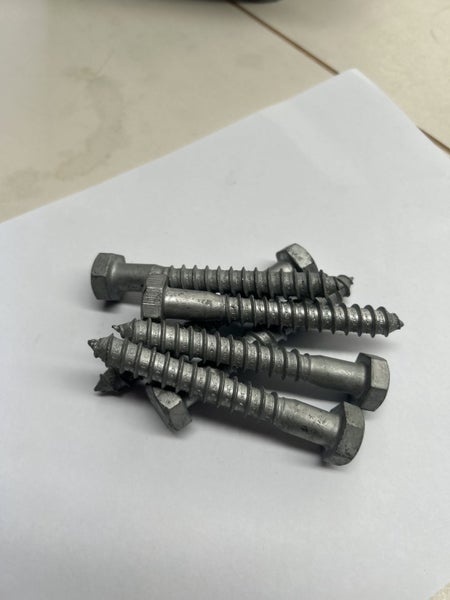 Coach Screw M12x65MM Hot Dip Galv. 50PCS/PACK Carousel 1
