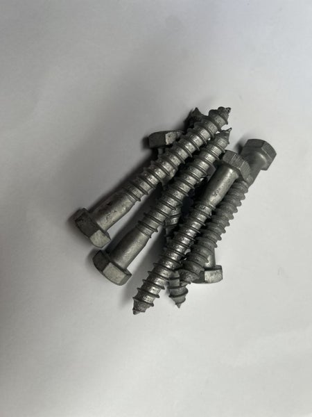 Coach Screw M12x75MM Hot Dip Galv. 5PCS/PACK Carousel 3