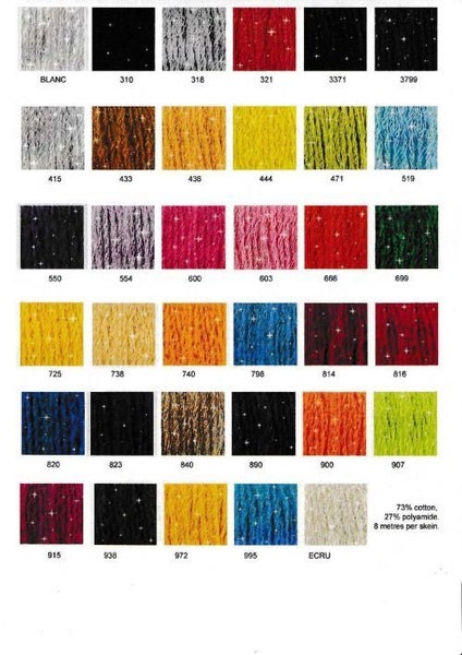 DMC Etoile Threads - with Free Patterns Carousel 1