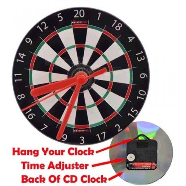 Clock - Dartboard - Colour Carousel 1