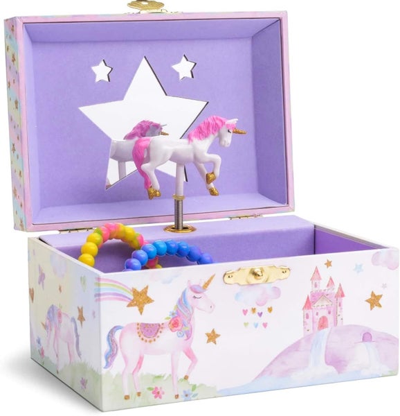 Musical Jewelry Storage Box New Carousel 1