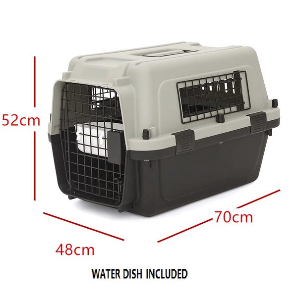 Black Dog AIRLINE Travel Cage/Carrier/Crat With Water Bowl 70*48*52CM63671253362817110