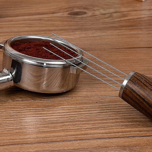 Espresso Blender Coffee Powder Manual Stirring Dispenser Needle Carousel 2