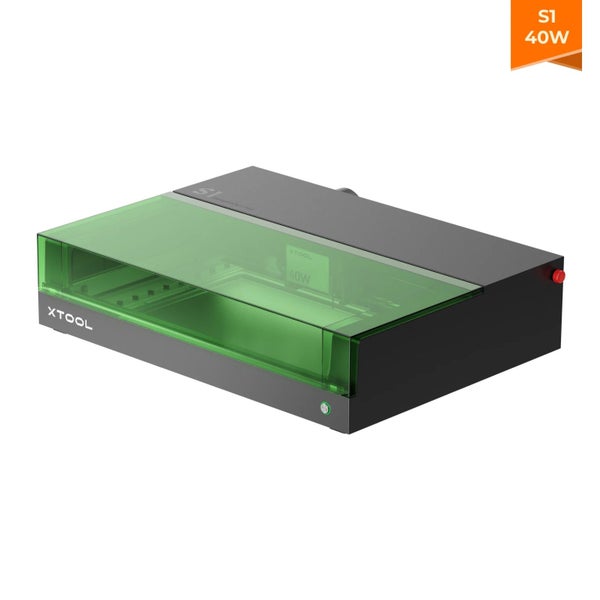 xTool S1 40W Enclosed Diode Laser Engraver and Cutter Carousel 1