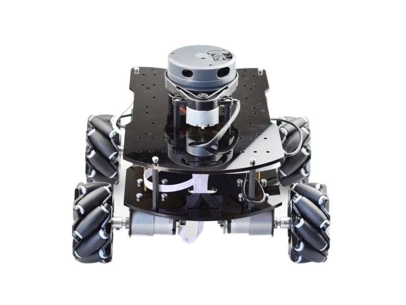 ROS SLAM Robot Mecanum Wheel Car Chassis With Lidar Raspberry Pi Navigation Carousel 1