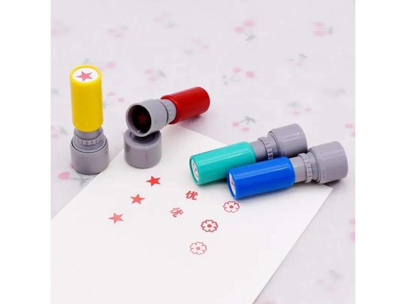 Mini Stamp Toy With Multiple Seal Patterns Smiley Animals For Children Carousel 2