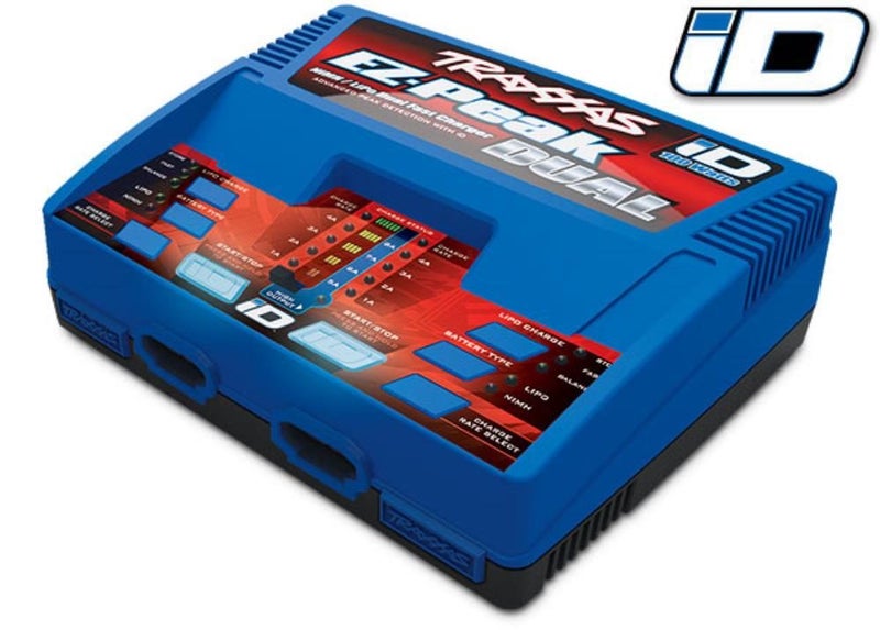 Traxxas 2972 - Charger EZ-Peak Dual 100W NiMH/LiPo with iD Auto Battery Ident... Carousel 1