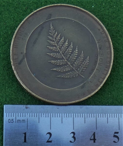 MAORI Warrior MOKO & MERE WW1 era Sport PRIZE MEDAL Kiwi N.Z. Division B.E.F. Carousel 5