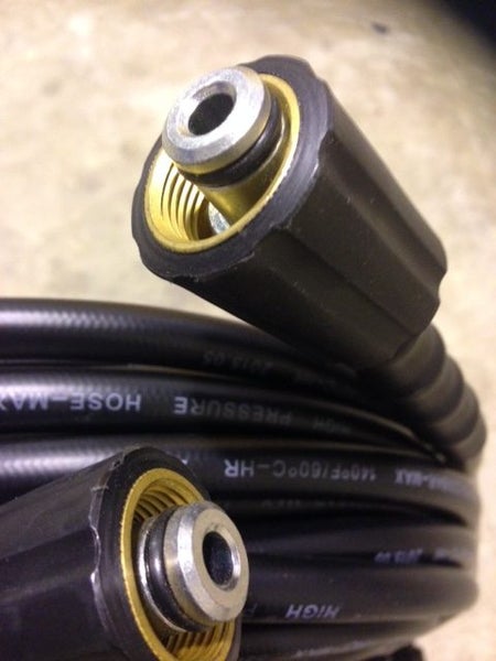 10 Metre Water Blaster Hose - M22 Nut 14mm Pin Carousel 2