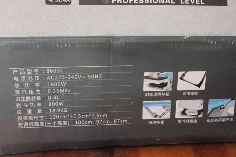 STEAM IRONING VACUUM TABLE SPECIAL 50% OFF Carousel 7