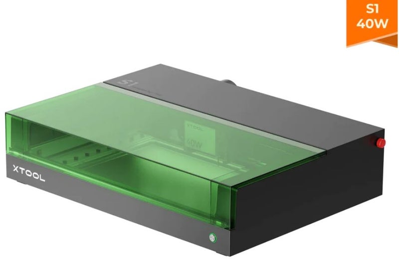 xTool S1 40W Enclosed Diode Laser Cutter Carousel 2