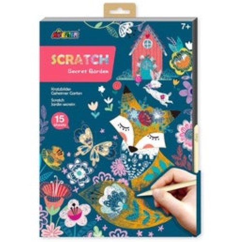 Avenir Scratch Secret Garden Carousel 1