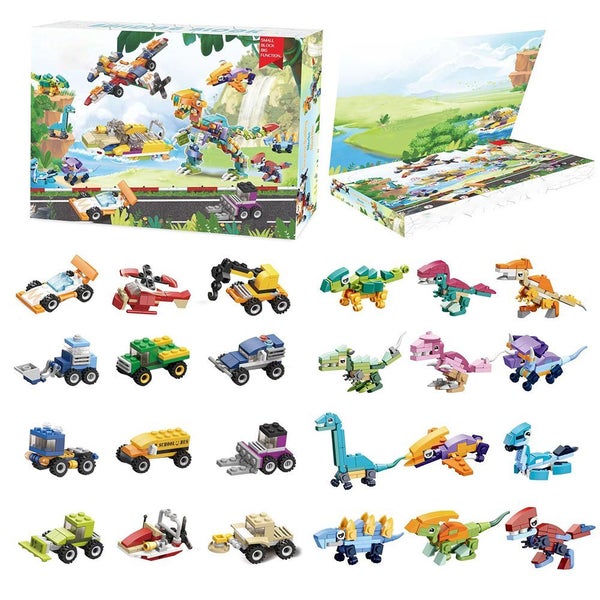 Christmas Advent Calendar with Animal Calendar Dinosaur Insect Toys-Style 2 Carousel 1